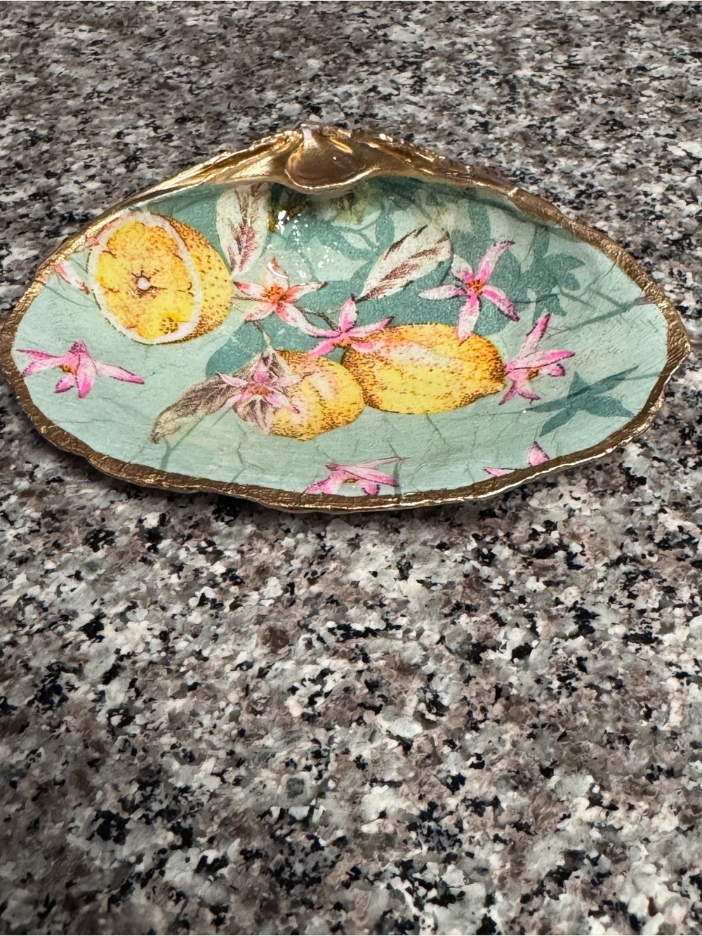 Decorative Citrus Trinket Dish